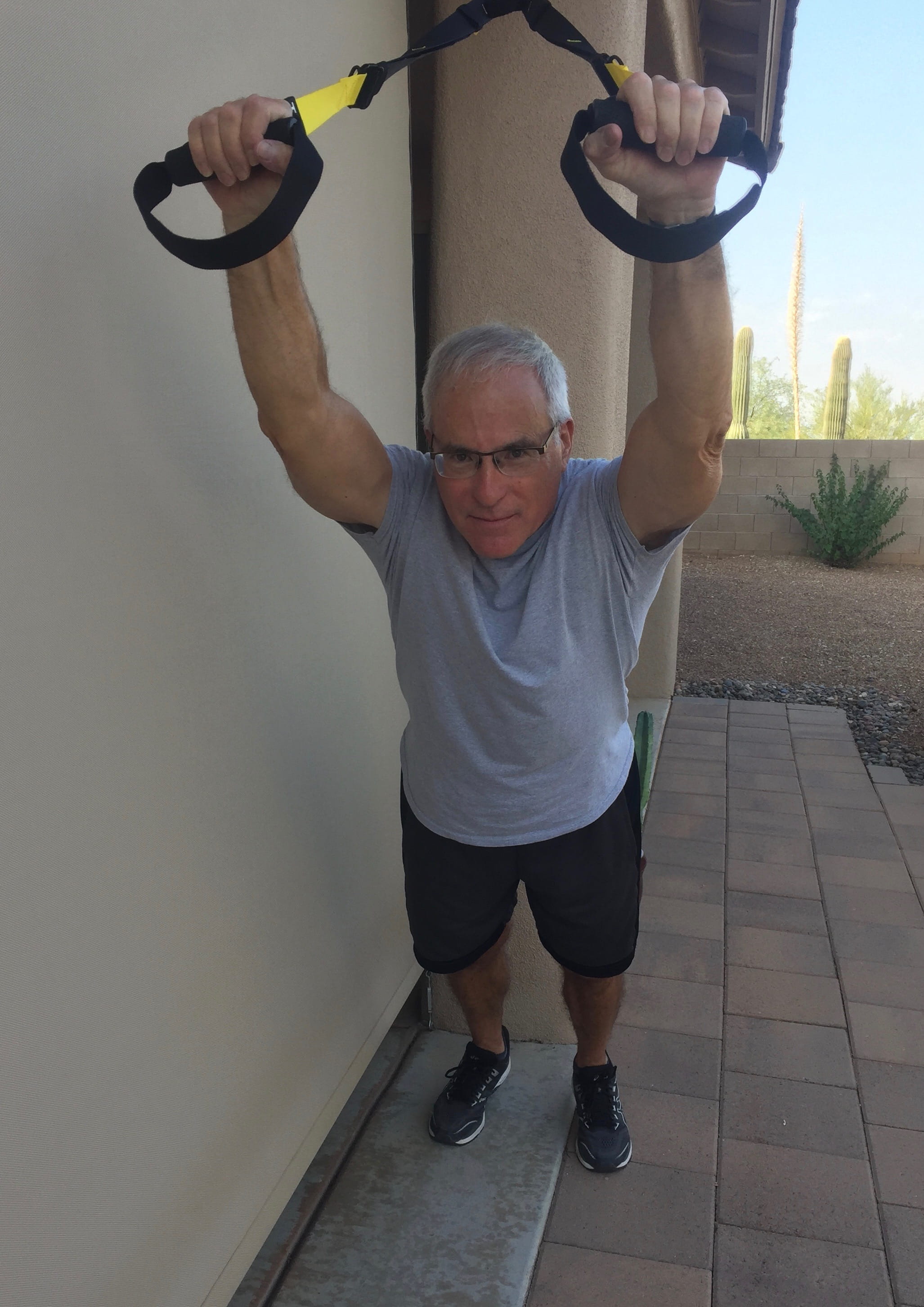 TRX Plank Overhead Arm Raise